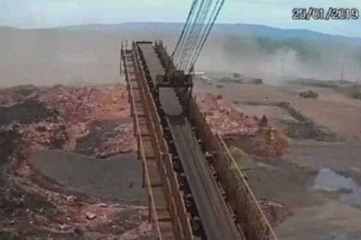 Vídeo mostra momento em que barragem se rompe em Brumadinho; assista