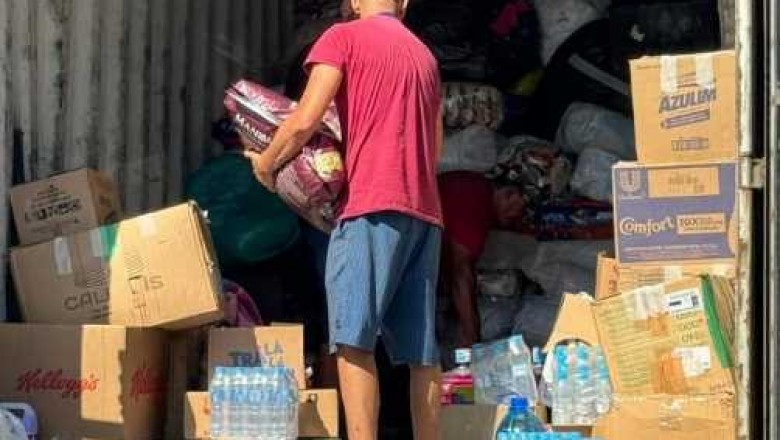 Com mais de 120 toneladas arrecadadas recolhimento de donativos está encerrado em Paranaguá
