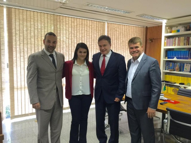 Marcelo Roque no Gabinete do Senador Álvaro Dias