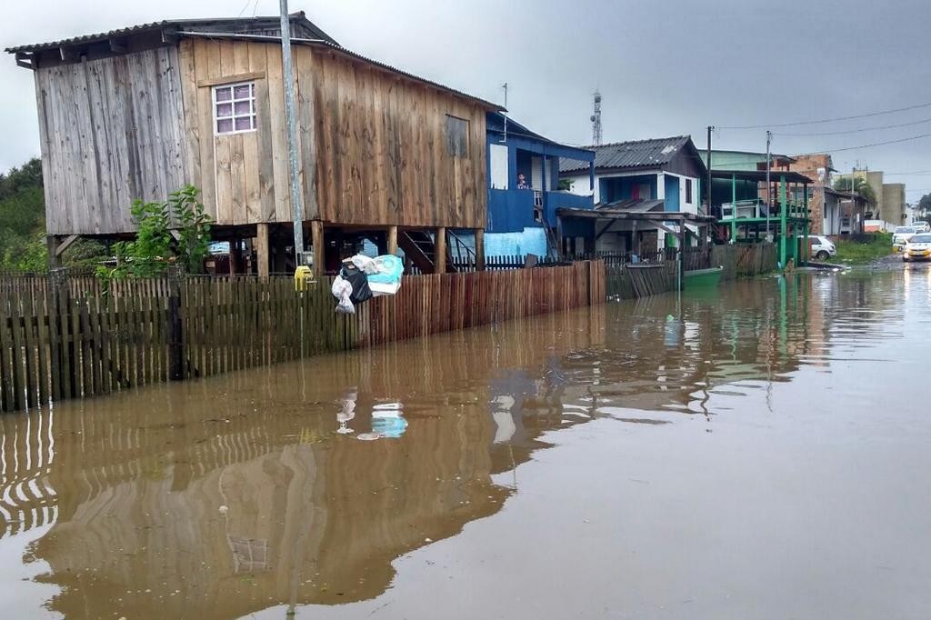 São Jerônimo é um dos municípios mais atingidos pelo aguaceiro