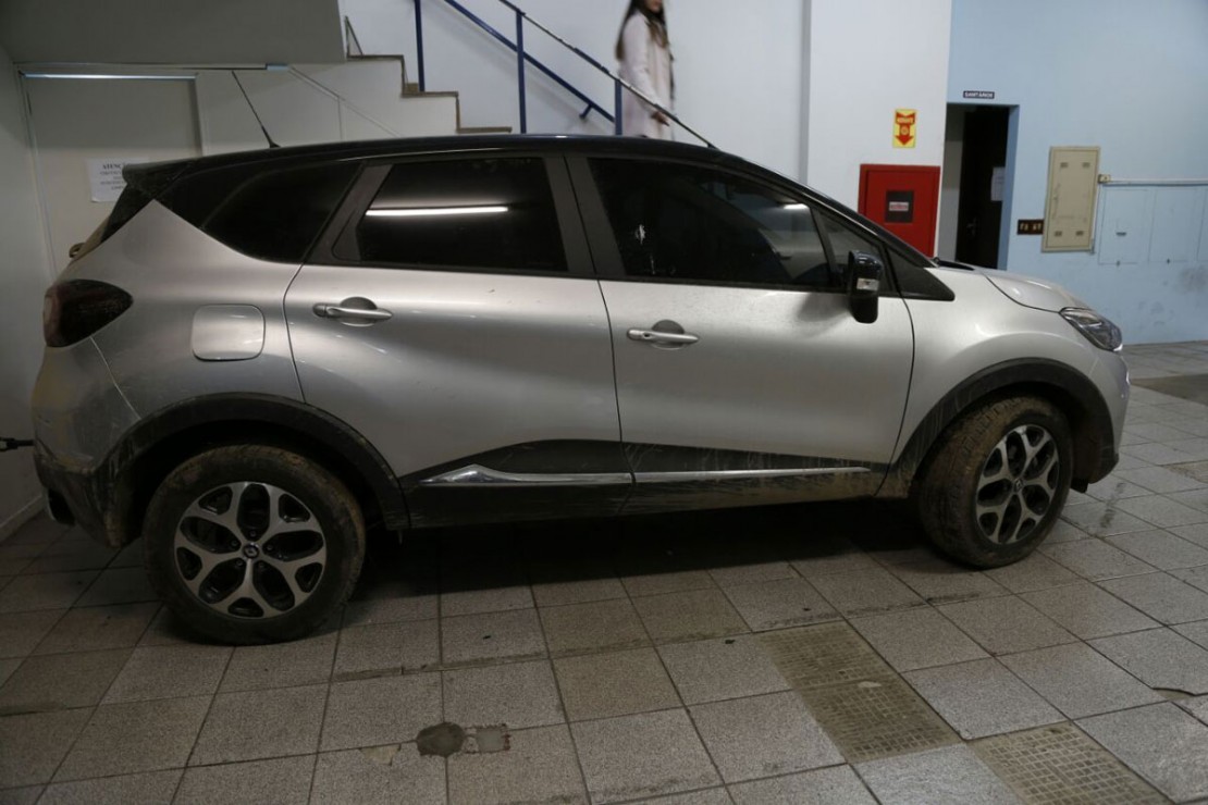 Carro do professor foi encontrado na cada de Gabriel.