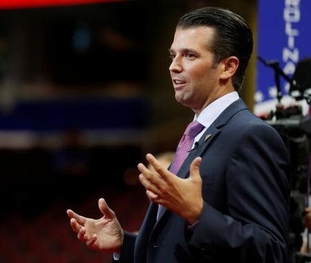 Donald Trump Jr. discursa durante convenção republicana 19/07/2016