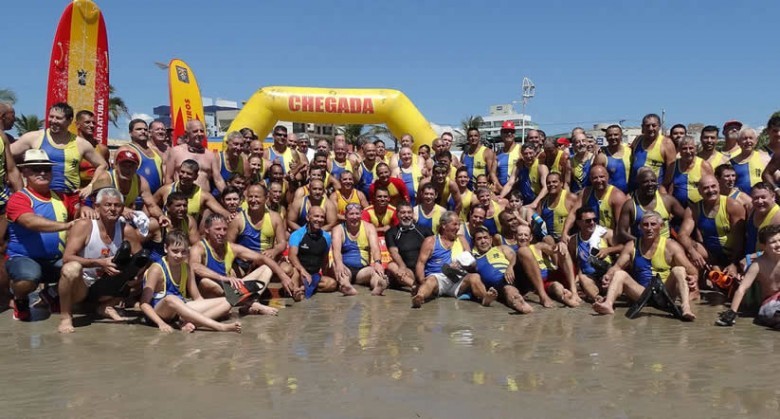 Os participantes foram orientados pelo comandante do Corpo de Bombeiros e pelo comandante do 8º GB sobre a prova e os cuidados de segurança.