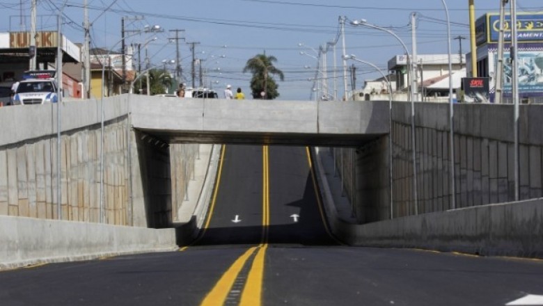 Inaugurada a trincheira que agilizará o trânsito em Ponta Grossa