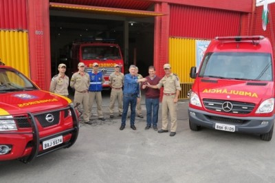 Matinhos: Corpo de Bombeiros recebe dois novos veículos.