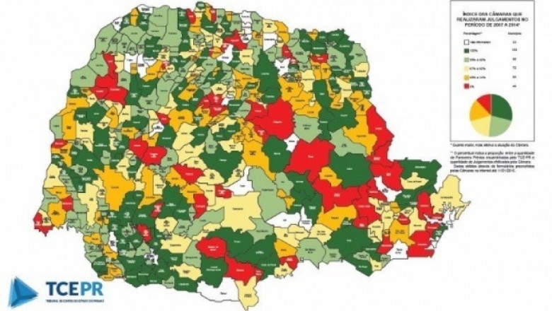 Quase metade das Câmaras Municipais do Paraná não julgam as contas das prefeituras