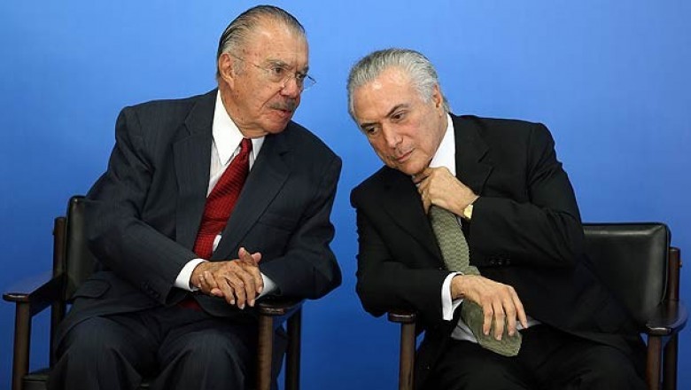 Em gravação, Sarney promete ajudar ex-presidente da Transpetro, mas 'sem advogado no meio'