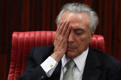 Temer diz que não irá tolerar ser chamado de golpista