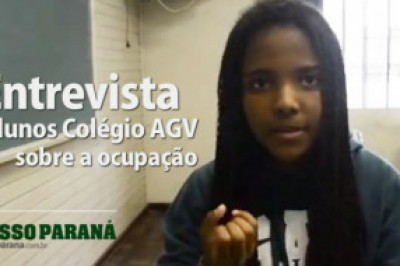Vídeo entrevista com alunos que ocuparam o Colégio Alberto Gomes Veiga contra a medida provisória 746/2016