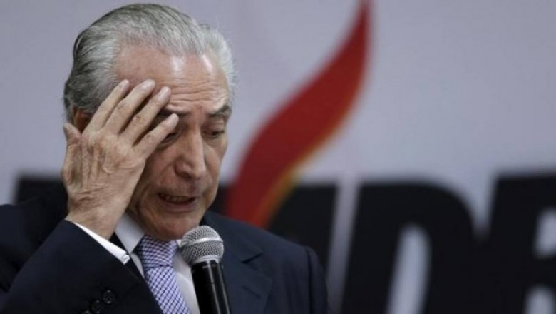Oposição a Temer protocola hoje dois pedidos de impeachment