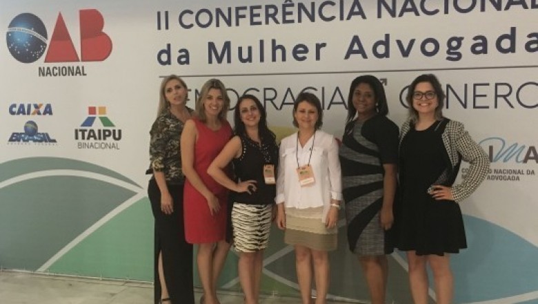 Paranaenses participam dos debates da II Conferência Nacional da Mulher Advogada