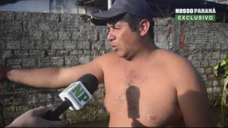 Enchentes em Paranaguá! Assista o que ninguém mostrou. 