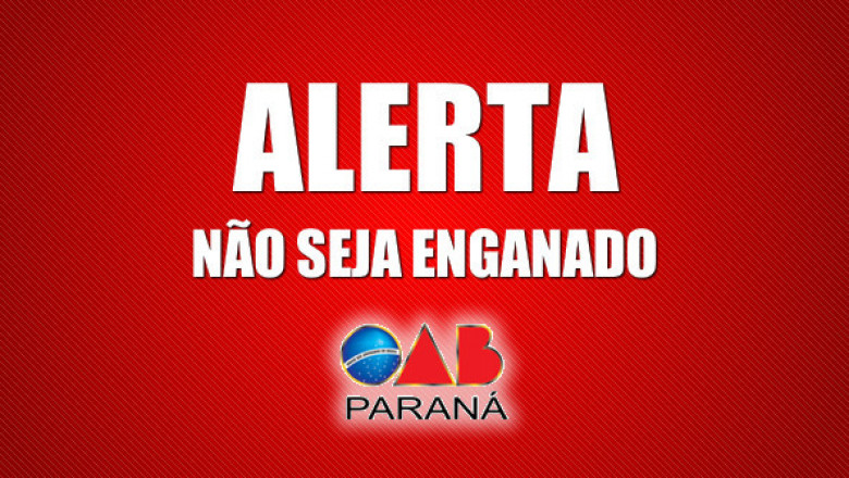 Comunicado da OAB-PR