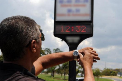 Horário de verão termina daqui a uma semana