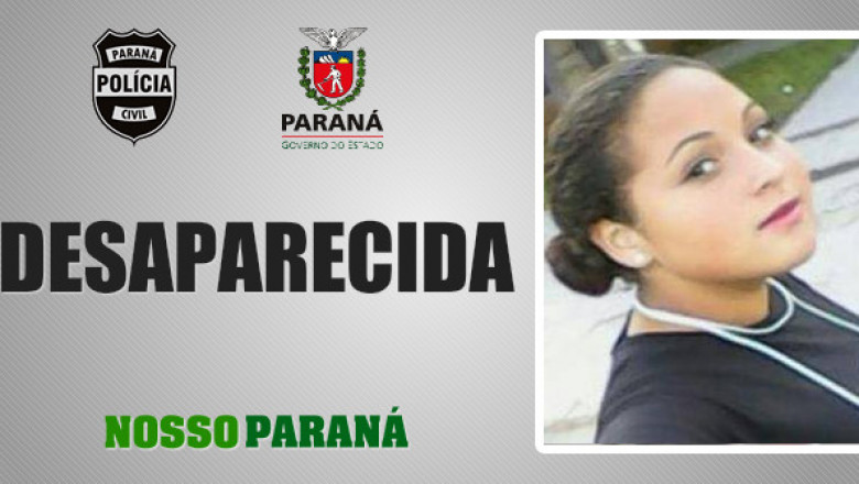 Alerta de Desaparecimento - ISMADIEINNE MORGANA SANTOS PAES LEME