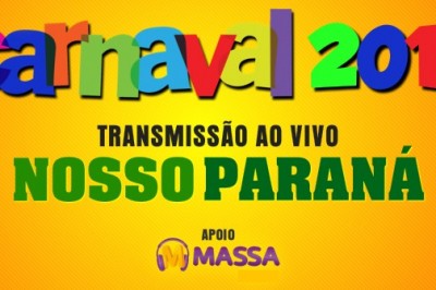 Nosso Paraná transmite ao vivo os desfiles das escolas de samba de Paranaguá