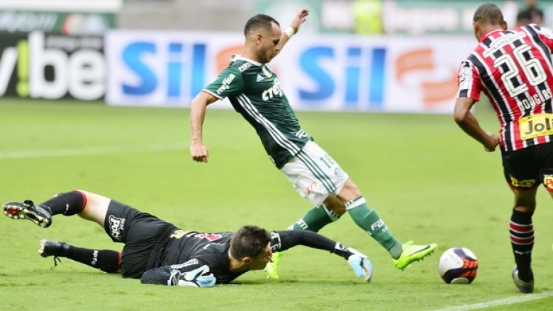 Com falha de Denis Palmeiras vence o São Paulo pelo Campeonato Paulista