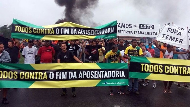 Forças sindicais se unem para ampliação dos movimentos de protestos do Litoral               