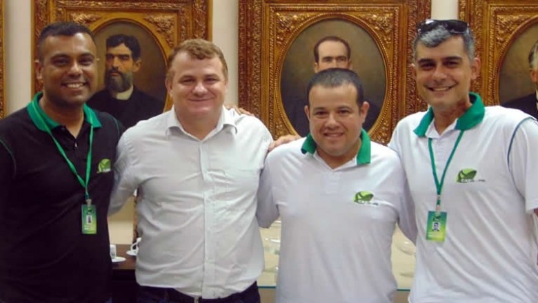 Projeto social voltado a caminhoneiros é apresentado ao presidente da Câmara Municipal de Paranaguá