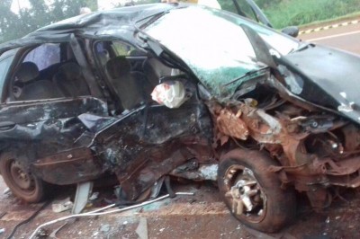 Bêbado e sem carteira, motorista mata três em acidente