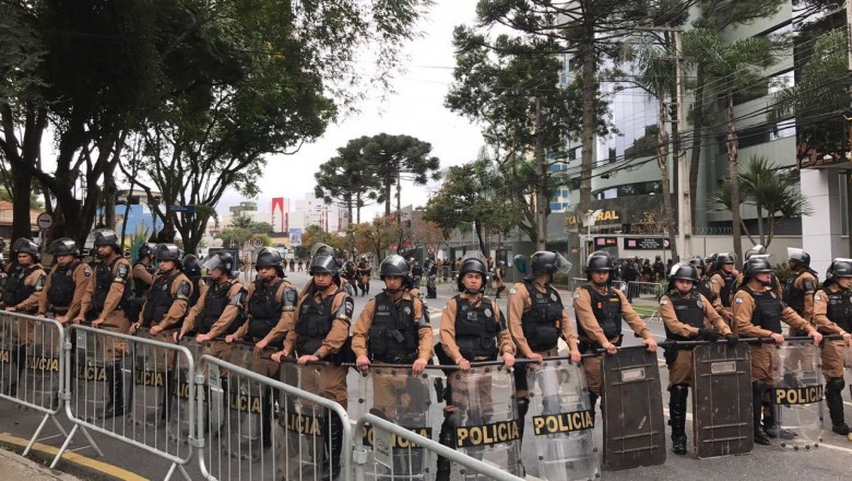 Esquema de segurança para depoimento de Lula custou R$ 110 mil ao Governo do Paraná