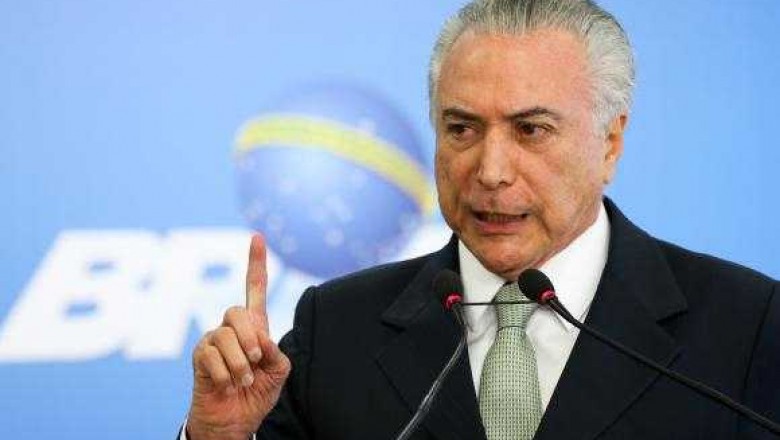Michel Temer pede suspensão do inquérito no STF