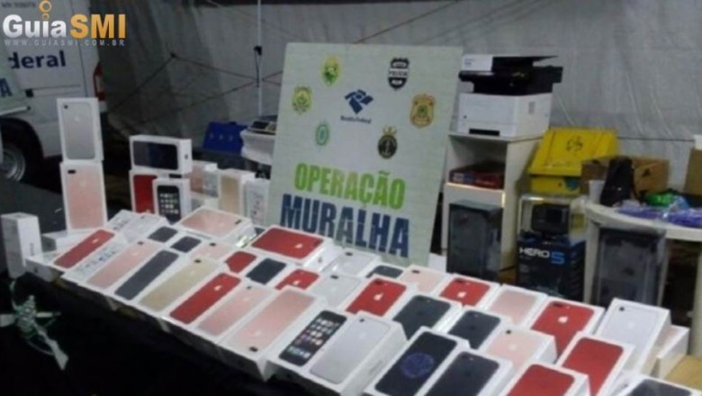 PRF apreende 75 iPhones escondidos em carga de trigo na BR-277