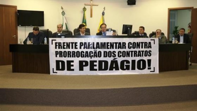 Frente contra renovação do pedágio realiza audiência pública