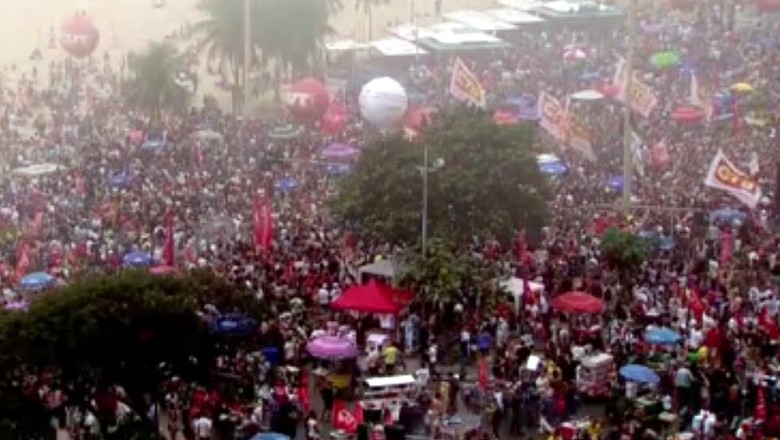 AO VIVO - Manifestação no Rio de Janeiro pela saída de Michel Temer