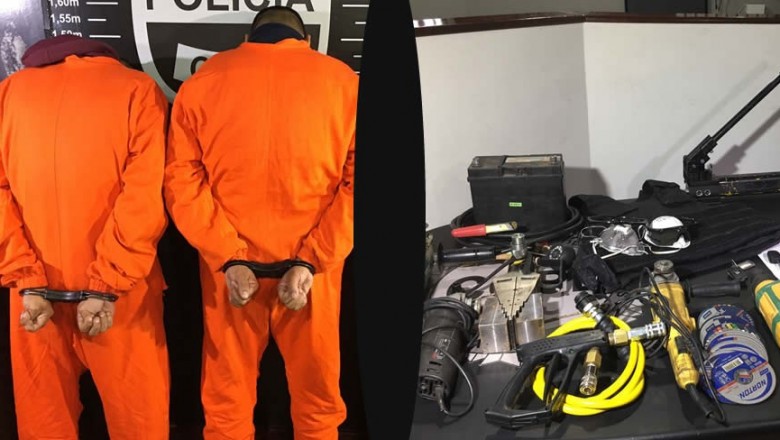 Quadrilha de assaltantes de banco é desmantelada pela polícia