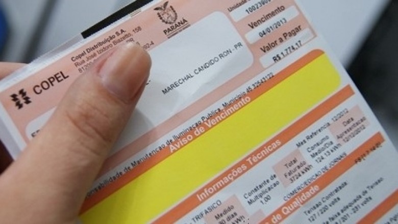 Tarifa da Copel fica mais cara a partir do próximo sábado (24)