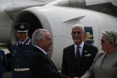 Temer pede a noruegueses que façam parte de 'momento próspero' brasileiro