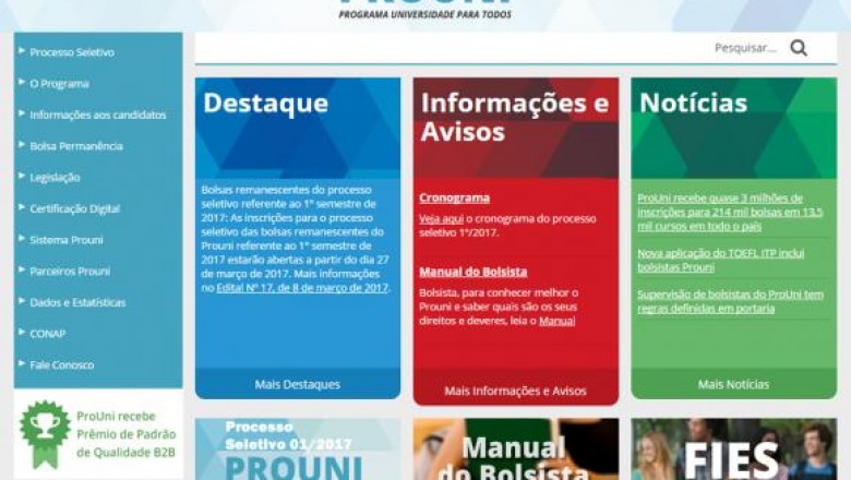 MEC divulga resultado da segunda chamada do ProUni