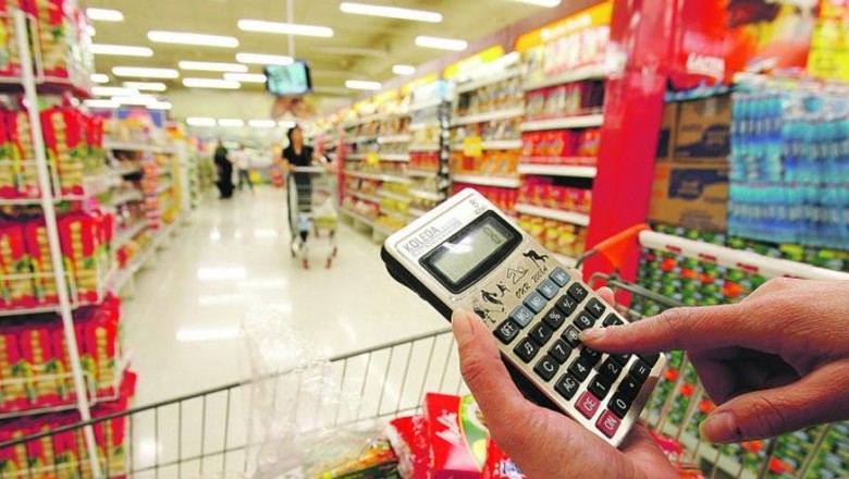 Vendas dos supermercados caem 6,96% em maio