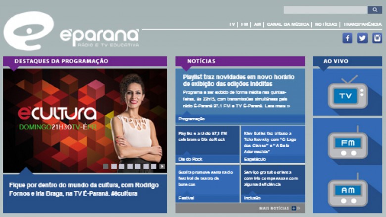 E-Paraná abre 110 vagas para jornalistas e demais profissionais da comunicação