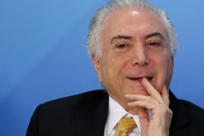 Temer participa de jantar na casa do presidente da Câmara dos Deputados