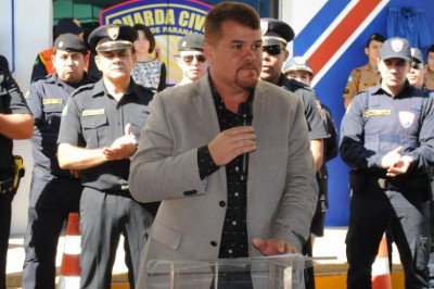 Prefeito de Paranaguá Marcelo Roque inaugura Academia de Formação da Guarda Civil Municipal