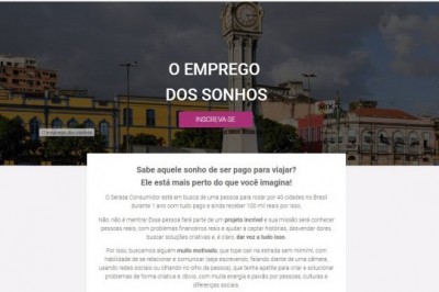 Serasa contrata profissional para viajar o país e oferece R$ 100 mil por ano