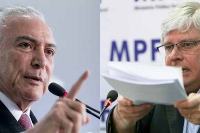 Temer pede ao STF suspeição de Janot