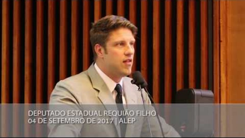Denúncia divulgada na mídia brasileira sobre escândalos de corrupção no Paraná dá o tom do discurso de Requião Filho nesta segunda-feira.
