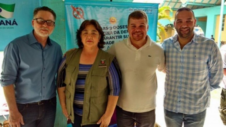 Meta é vacinar 64 mil pessoas contra a dengue em Paranaguá