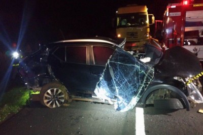 Carro, caminhonete e caminhão se envolvem em acidente com morte na BR-369