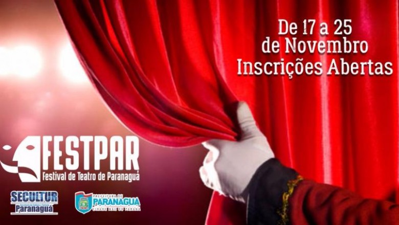 8º Festival de Teatro de Paranaguá com inscrições abertas