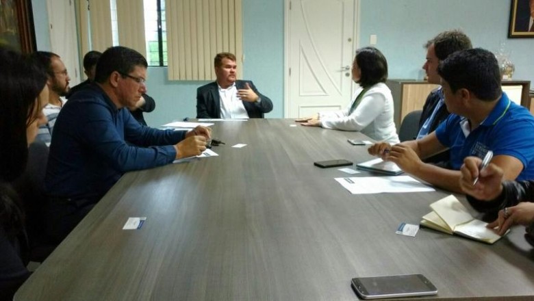 Em busca de solução, Prefeito se reúne com a Rumo ALL