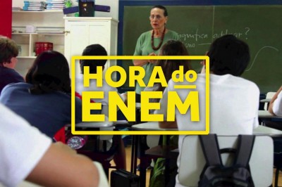 Hora do Enem faz revisão de assuntos na semana do exame