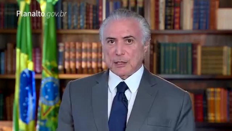 Em v&iacute;deo, Temer pede apoio da popula&ccedil;&atilde;o para reforma da Previd&ecirc;ncia