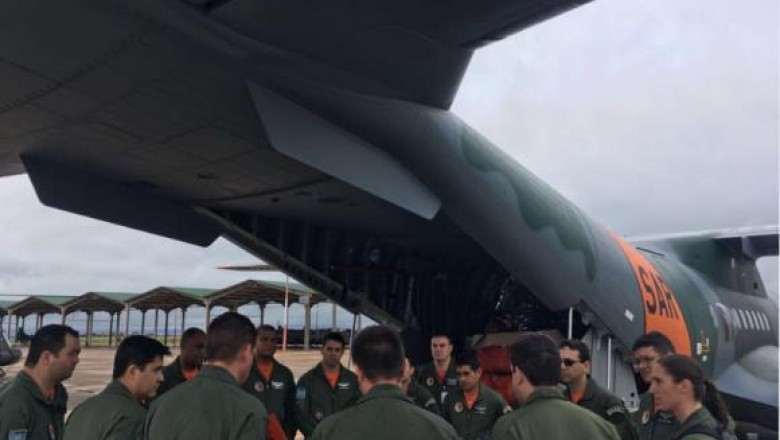 Marinha do Brasil e FAB auxiliam em buscas por submarino argentino