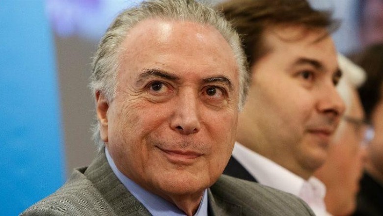 Temer e Rodrigo Maia discutem reforma da Previdência durante reunião no Alvorada