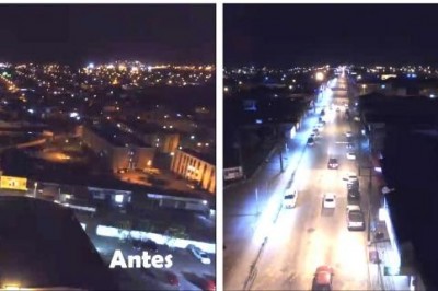 (Vídeo) Mais de mil lâmpadas trocadas em importantes vias públicas em Paranaguá