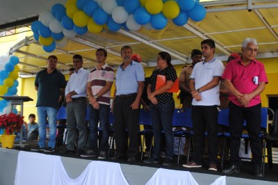 Prefeito de Paranaguá, Marcelo Roque prestigia solenidade oficial dos 22 anos de Pontal do Paraná
